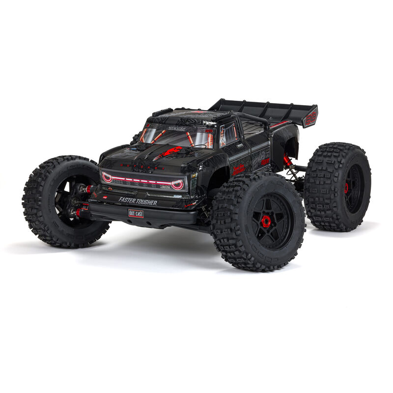 1/5 OUTCAST 4X4 8S BLX EXB Brushless Stunt Truck RTR, Black