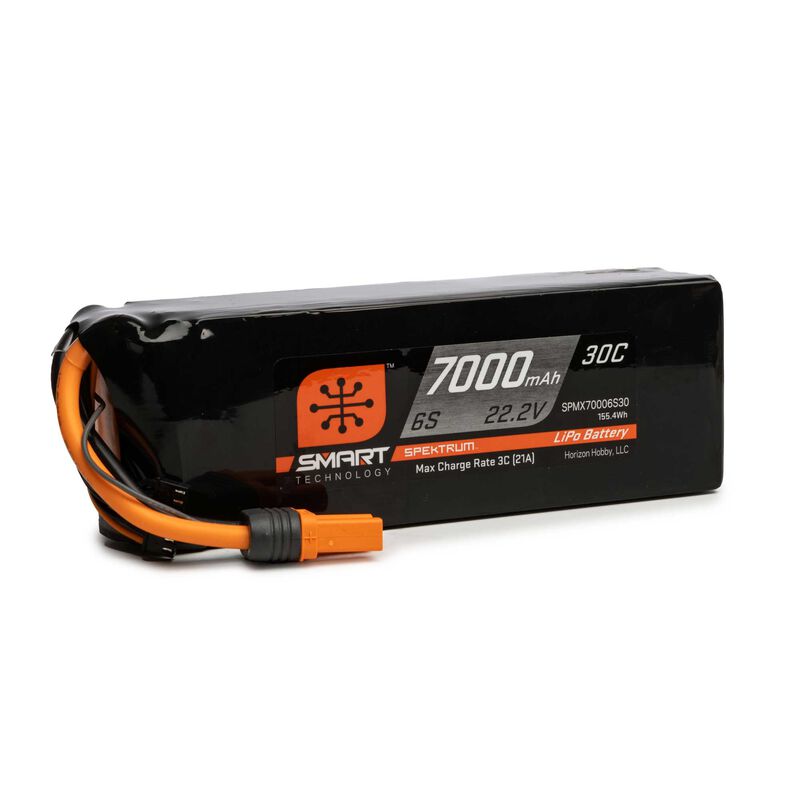 22.2V 7000mAh 6S 30C Smart LiPo Battery: IC5